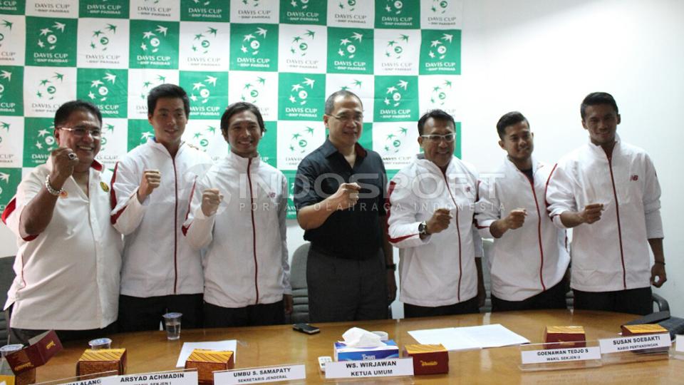 Tim Piala Davis Indonesia. - INDOSPORT